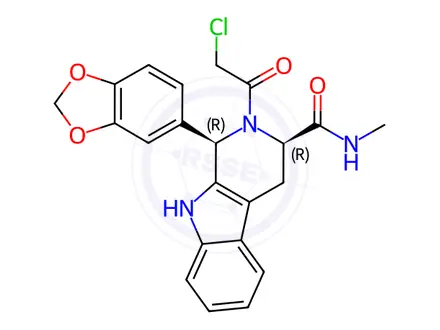 Chemical structure of Tadalafil Impurity 281