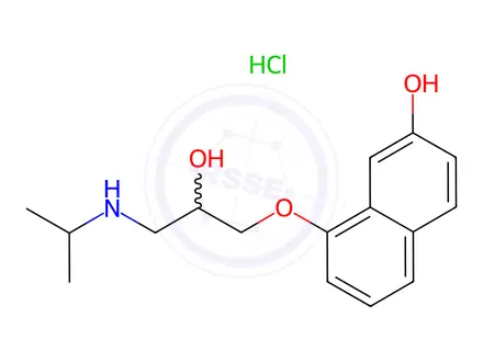 Chemical structure of Propranolol Impurity 27(Hydrochloride)