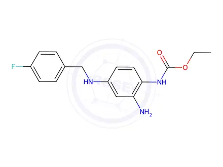 Chemical structure of Retigabine