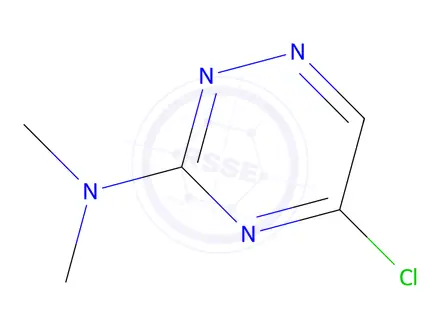 Chemical structure of 5-Chloro-N,N-dimethyl-1,2,4-triazin-3-amine