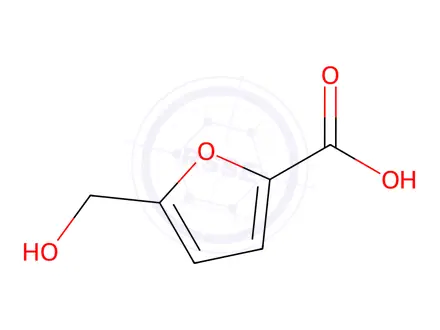 Chemical structure of 5-Hydroxymethyl-2-furoic acid