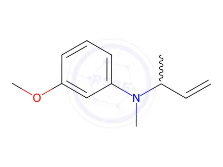 Chemical structure of N-(But-3-en-2-yl)-3-methoxy-N-methylaniline