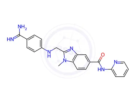 Chemical structure of Dabigatran Despropionyl Impurity