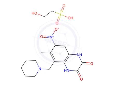 Chemical structure of PD-160725 2-Hydroxyethanesulfonate