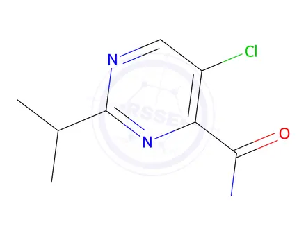 Chemical structure of 5-chloro-2-(propan-2-yl)pyrimidine-4-carboxamide