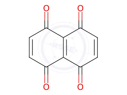 Chemical structure of 1,4,5,8-Naphthalenetetrone
