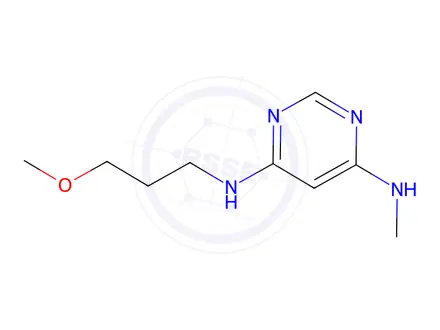 Chemical structure of n4-(3-methoxypropyl)-n6-methylpyrimidine-4,6-diamine