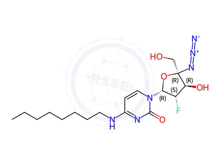 Chemical structure of Azvudine Impurity 37