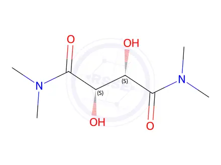 Chemical structure of (2R,3R)-N,N,N’,N’-Tetramethyltartramide