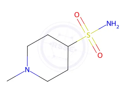 Chemical structure of 1-Methylpiperidine-4-Sulfonamide