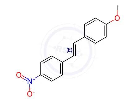 Chemical structure of 4-Methoxy-4'-nitrostilbene