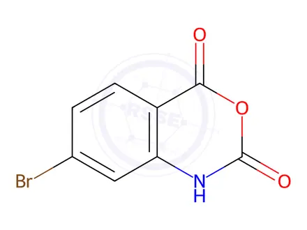 Chemical structure of 4-Bromoisatoic anhydride