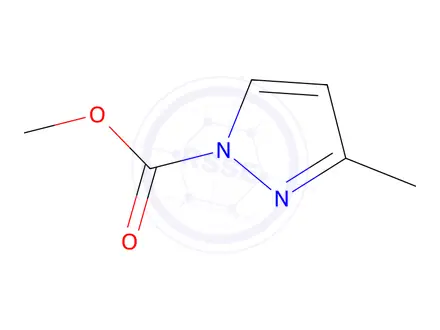 Chemical structure of Methyl 3-methyl-1H-pyrazole-1-carboxylate