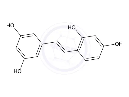 Chemical structure of Oxyresveratrol