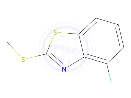 Chemical structure of 4-Fluoro-2-methylthiobenzothiazole