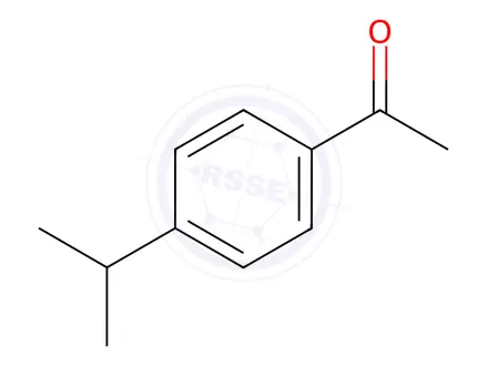 Chemical structure of 4'-Isopropylacetophenone