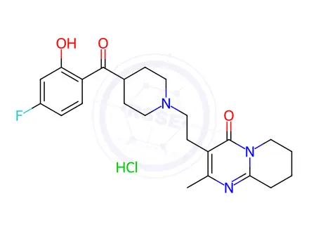 Chemical structure of Risperidone USP Related Compound G (HCl salt)