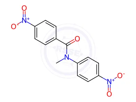 Chemical structure of N-Methyl-4-nitro-N-(4-nitrophenyl)benzamide