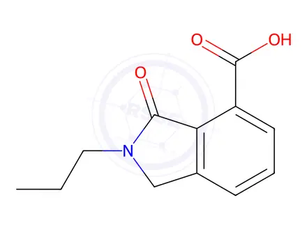 Chemical structure of 3-Oxo-2-propylisoindoline-4-carboxylic acid