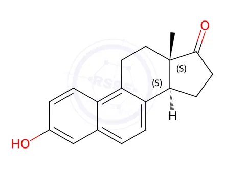Chemical structure of Equilenin