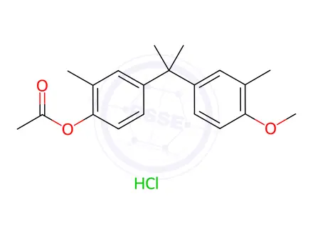 Chemical structure of Bisphenol C-Phosgene Copolymer
