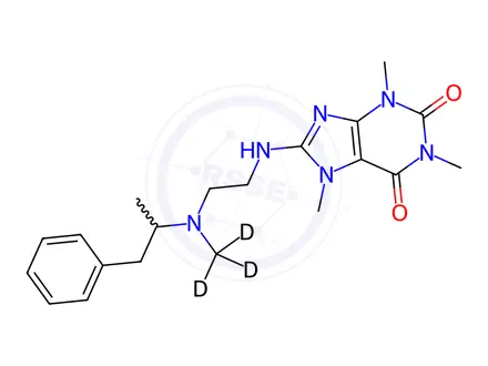 Chemical structure of Fencamine-d3