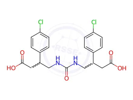 Chemical structure of Baclofen-Impurity C