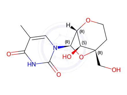 Chemical structure of Uridine Impurity 61