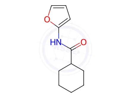 Chemical structure of N-(Furan-2-yl)cyclohexanecarboxamide