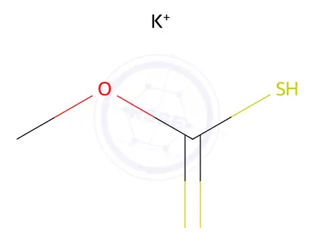 Chemical structure of Potassium O-methyl carbonodithioate