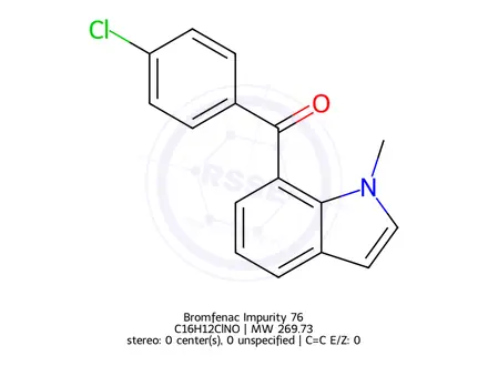 Chemical structure of Bromfenac Impurity 76
