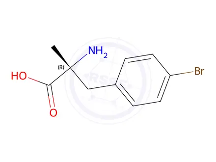Chemical structure of a-Me-D-Phe(4-Br)-OH
