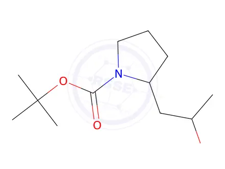Chemical structure of Tert-butyl 2-(2-hydroxypropyl)pyrrolidine-1-carboxylate