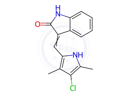 Chemical structure of Semaxanib Impurity 38