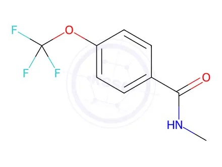 Chemical structure of N-Methyl-4-(trifluoromethoxy)benzamide