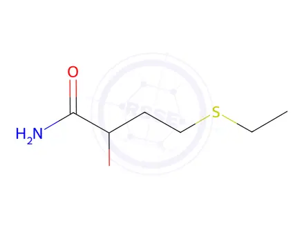 Chemical structure of 4-(Ethylthio)-2-hydroxybutanamide