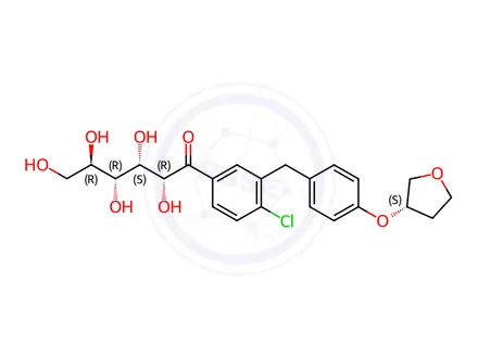 Chemical structure of Empagliflozin Impurity 544