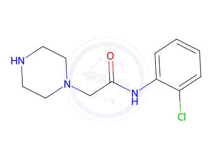 Chemical structure of n-(2-Chlorophenyl)-2-(piperazin-1-yl)acetamide
