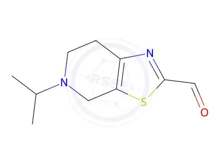 Chemical structure of 5-(Propan-2-yl)-4h,5h,6h,7h-[1,3]thiazolo[5,4-c]pyridine-2-carbaldehyde