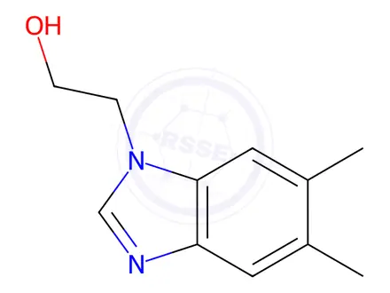 Chemical structure of 2-(5,6-Dimethyl-1H-benzo[d]imidazol-1-yl)ethanol