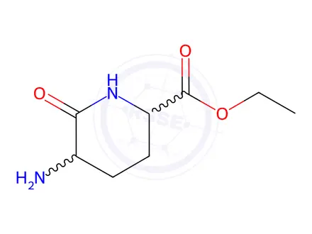 Chemical structure of Ethyl 5-amino-6-oxopiperidine-2-carboxylate