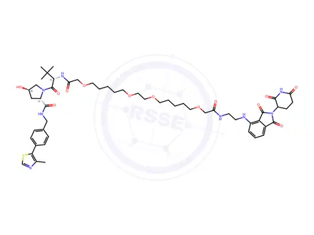 Chemical structure of PROTAC CRBN Degrader-1