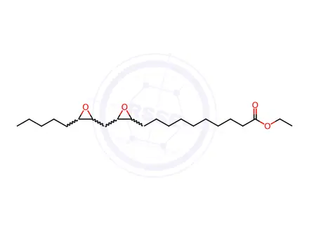 Chemical structure of Ethyl 11,14-Diepoxyeicosanoate
