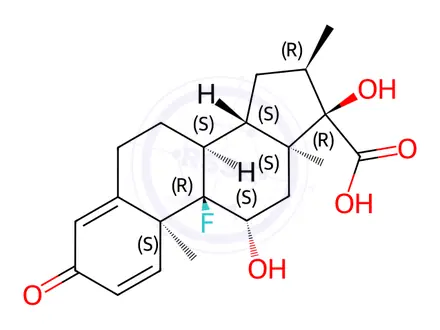 Chemical structure of Dexamethasone Acid