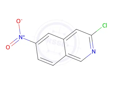 Chemical structure of 3-Chloro-6-nitroisoquinoline