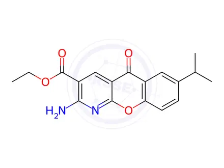 Chemical structure of Amlexanox Impurity 25
