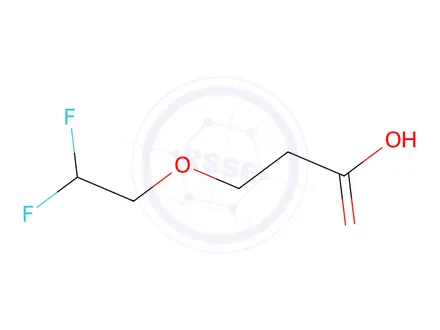 Chemical structure of 3-(2,2-difluoroethoxy)propanoic acid