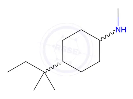 Chemical structure of n-Methyl-4-(tert-pentyl)cyclohexan-1-amine