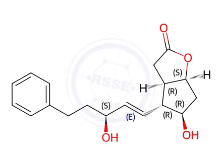 Chemical structure of Bimatoprost Impurity 18