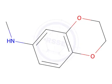 Chemical structure of n-Methyl-2,3-dihydrobenzo[b][1,4]dioxin-6-amine